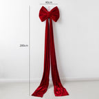 Christmas Decoration Velvet Large Bow Decoration
