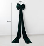 Christmas Decoration Velvet Large Bow Decoration
