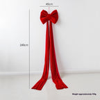 Christmas Decoration Velvet Large Bow Decoration