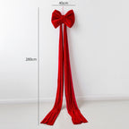 Christmas Decoration Velvet Large Bow Decoration