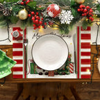 Christmas Holiday Decoration Insulation Anti-scald Placemat
